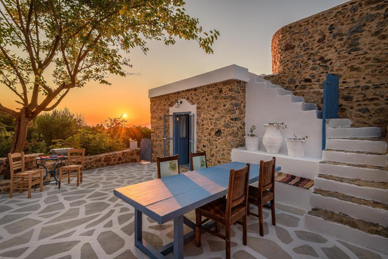 The Aegean Blue Country House Old Milos Lagoudi Zia Luaran gambar